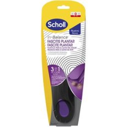 Doctor Scholl Fascitis Plantar plantillas anti-dolor con tecnología in-balance 3 en 1 #Talla M 40-42