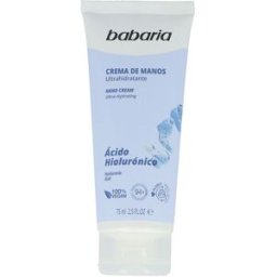 Babaria Hyaluronic Acid crema manos ultrahidratante 75 ml