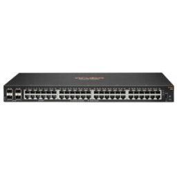 Hpe Aruba 6100 48G 4SFP+ Gestionado L3 Gigabit Ethernet (10/100/1000) 1U Negro