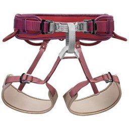 Petzl Arnés de escalada Corax rojo oscuro 1
