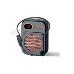 Ultrapix Altavoz Amplificador Con Auricular y Microfono Bluetooth