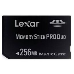Lexar Tarjeta Memory Stick Pro Duo 256mb