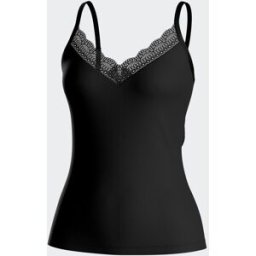 IMPETUS Top de tirantes en Lyocell NEGRO