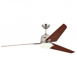 Ventilador de techo CasaFan Eco Aviatos BN-AH con luz, mando y motor DC