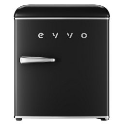 EVVO F20 Frigorífico Mini Retro 45L F Negro