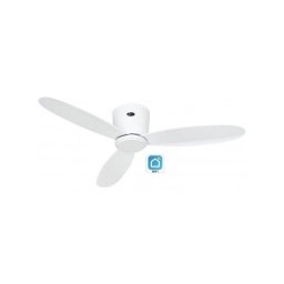 Ventilador de techo CasaFan Eco Plano II 132 cm blanco Wi-Fi DC