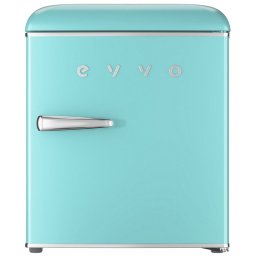 EVVO F20 Frigorífico Mini Retro 45L F Azul Pastel