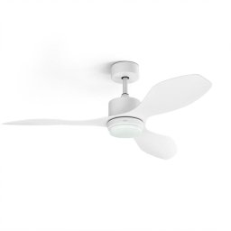 Ufesa Bután Ventilador de Techo con Luz y Mando a Distancia 122cm 30W Blanco