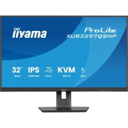 iiyama ProLite XUB3297QSNP-B1 32" IPS QHD 100Hz Altavoces Altura Ajustable USB-C KVM