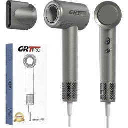 Secador de Pelo Iónico Profesional Dam Electronics GRT Pro Mini Air 2200W 4 Temperaturas 2 Velocidades Compacto Gris