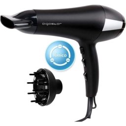 Secador de Pelo Profesional Iónico Dam Electronics 2400W 3 Temperaturas 2 Velocidades con Accesorios