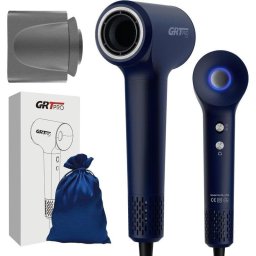 Secador de Pelo Iónico Profesional Dam Electronics Mini Air 2200W 4 Temperaturas 2 Velocidades Azul