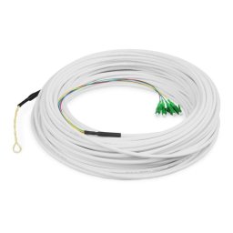 Cable de bajada FTTH Digitus monomodo 4 fibras LC/APC 50 m