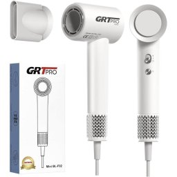 Secador de Pelo Iónico Profesional Dam Electronics Mini Air 2200W 4 Temperaturas 2 Velocidades Silencioso Blanco