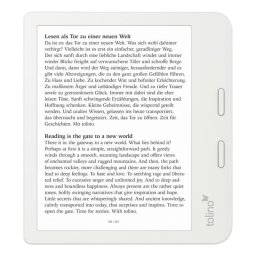 Libro Electrónico Tolino Vision Color WiFi 7" 32 GB Blanco