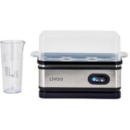 Olla eléctrica para huevos Livoo DOC290 6 Huevos 400W Acero Inoxidable