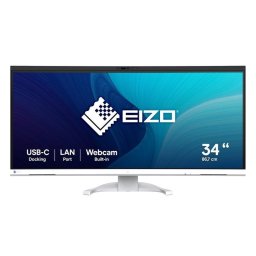 Monitor EIZO FlexScan EV3450XC-WT 34,1" UltraWide Quad HD IPS Curvo 5 ms Ajuste altura
