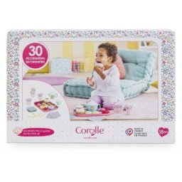 Juego de té para muñecas Corolle Ma Dinette Té y Merienda 30 piezas
