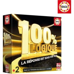 Juego de Mesa Educa 100% Logique Lógica y Razonamiento 2-6 Jugadores