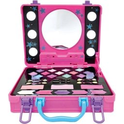 Maletín de maquillaje infantil Lexibook Luminous Beauty Studio con espejo iluminado