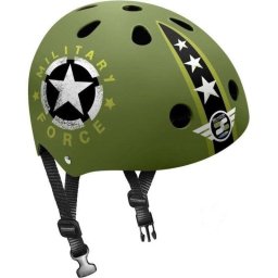 Casco Stamp Skids Control Military Star Verde 53-57 cm