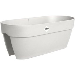 Macetero Elho Vibia Campana Flower Bridge 60 16 L Blanco Polipropileno Reciclado
