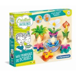 Kit de manualidades Clementoni Mi Fábrica de Velas 8+ años Rosa