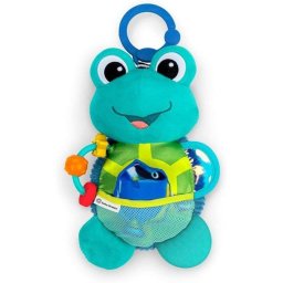 Peluche sensorial Baby Einstein Ocean Explorers Neptune 7 texturas y clip C-link