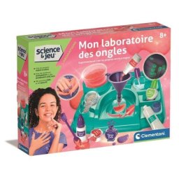 Kit Científico de Uñas Clementoni Mi Laboratorio de Uñas 8+