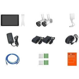 Grabadora NVR para Cámara IP Link2home Kit 2 cámaras 3MP 6TB HDD WiFi