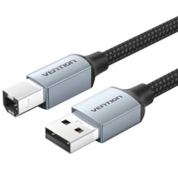 Cable USB 2.0 Vention CTT USB-A a USB-B 10 m Gris