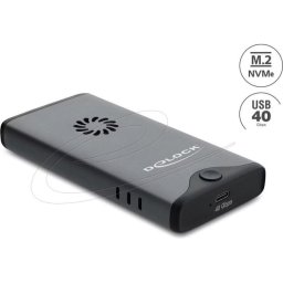 Caja PC Delock SSD M.2 Metal Thunderbolt 3/4/5 USB-C 40 Gbps
