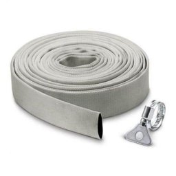Kit Manguera Plana Textil Kärcher 10 m x 32 mm con Abrazadera Inoxidable
