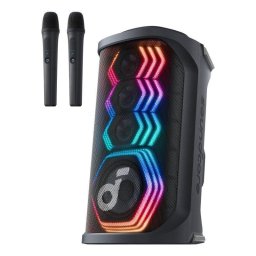 Altavoces Soundcore para fiestas inalámbricos 200 W con LED y resistencia al agua