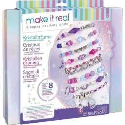 Kit Pulseras Lansay Make It Real Crystal Dream 319 Cuentas 8 Pulseras
