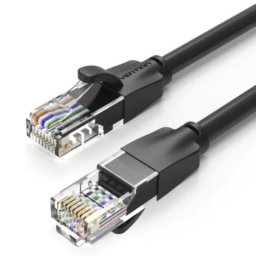 Cable de Red RJ45 UTP Vention IBEBY Cat.6 30 cm Negro