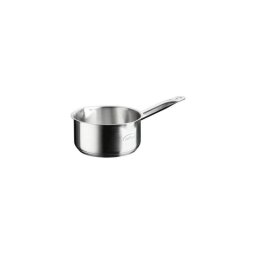 Cacerola Inoxibar De Acero Inoxidable 16 Cm Con Vertido Doble Y Base Difusora Gruesa, Compatible Con Todo Tipo De Fuegos, Apta Para Lavavajillas