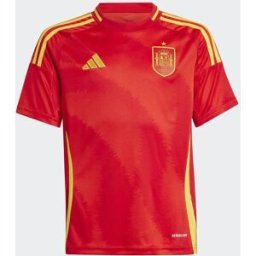 Adidas Camiseta de fútbol de niño 1ª equipación España 24 . (10 años) Rojo