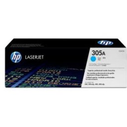 HP 305A - Cartucho de tóner - 1 x cián - 2600 páginas - para LaserJet Pro 300 color M351a, 300 color