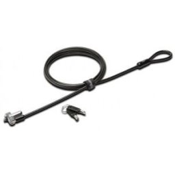 Kensington N17 Keyed Laptop Lock, Llave, Acero al carbón, 5 mm, Negro, Plata, Portátil, 177,8 x 17,7