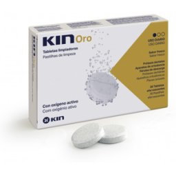 Kin Tabletas Limpiadoras Dentales 30 uds