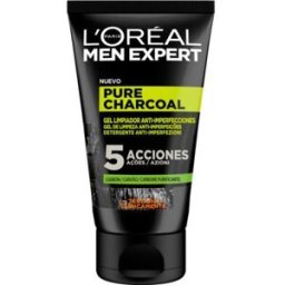 L'Oréal Paris Men Expert Pure Charcoal Gel Limpiador 100 ml
