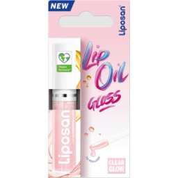 Liposan Oil Gloss Clear Glow Bálsamo Labial 1 Unidad