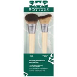 EcoTools Blush + Highlight Brush Duo 2 Piezas