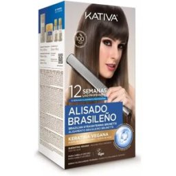 Kativa Profesional Alisado Brasileño Pro Dark Estuche 6 Piezas