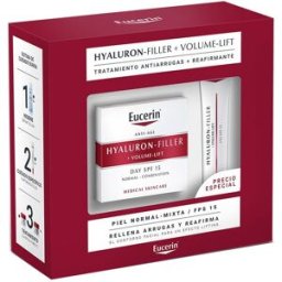 Eucerin Set Hyaluron-Filler + Volume-Lift Crema de Día 2 Piezas