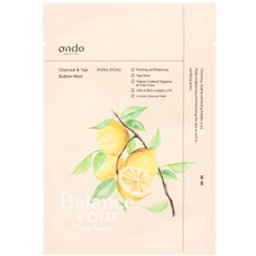 Ondo Beauty 36.5 Mascarilla de Burbujas de Carbón y Yuja Pong-Pong