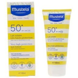 Mustela Leche Solar Protección Muy Alta Bebé SPF 50+ 100 ml