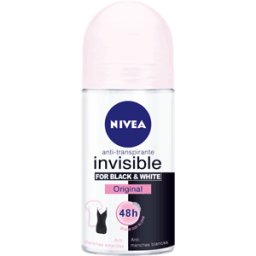 Nivea Black & White Invisible Desodorante Roll-On 50 Ml 50 ml