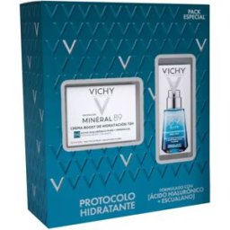 Vichy Minéral 89 Crema Hidratante Estuche 2 Piezas